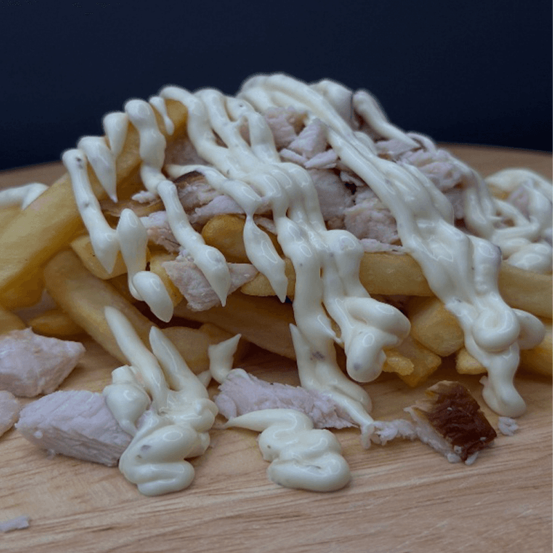 ФРИ С КОПЧЕННОЙ КУРОЙ