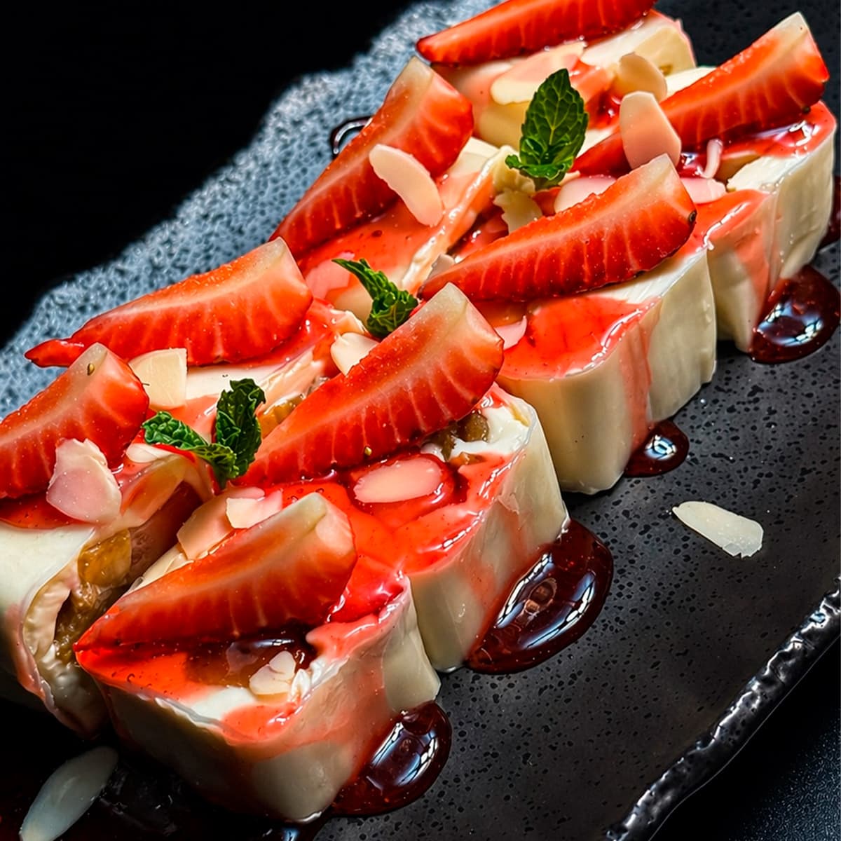 КЛУБНИЧНЫЙ ЧИЗ РОЛЛ